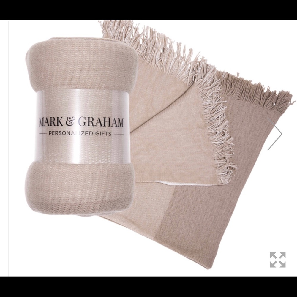 Mark & Graham Colorblock Throw